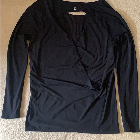 Lululemon Top w/ mesh back - Picture 2 of 4
